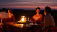 dining at night in the outback | Uluru Australia | Uluru Rockies | Ayers Indigenous Tourism